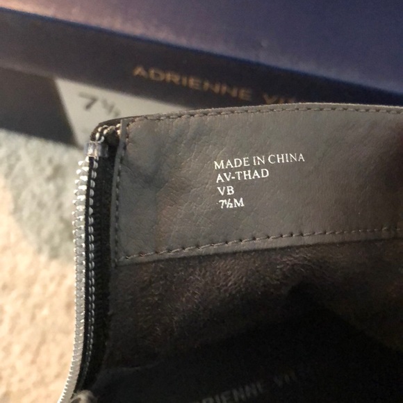 Combat leather boots with lug platform - Picture 6 of 6